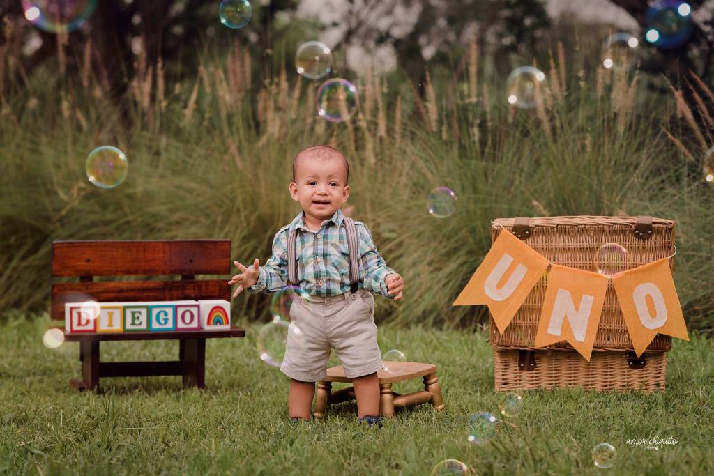 Sesion Primer cumpleaños ∞ Cake smash ∞ Smash the cake ∞ Fotografia Infantil Colima ∞ Diego ∞ UNO&nbsp;one