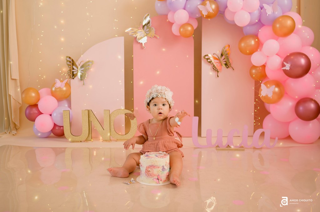 Sesion Primer cumpleaños ∞ Cake smash ∞ Birthday Photoshoot ∞ Fotografia Infantil Colima – Estudio Colima ∞ Lucia cumple&nbsp;UNO